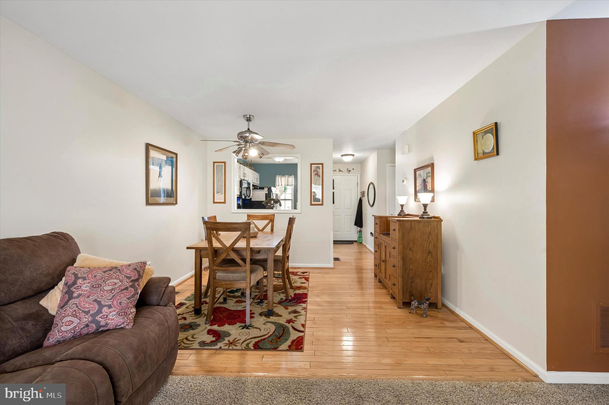 270 Miley Road, Unit 270 Aston, PA 19014 - Photo 15 of 25 Living Room Into Kitchen