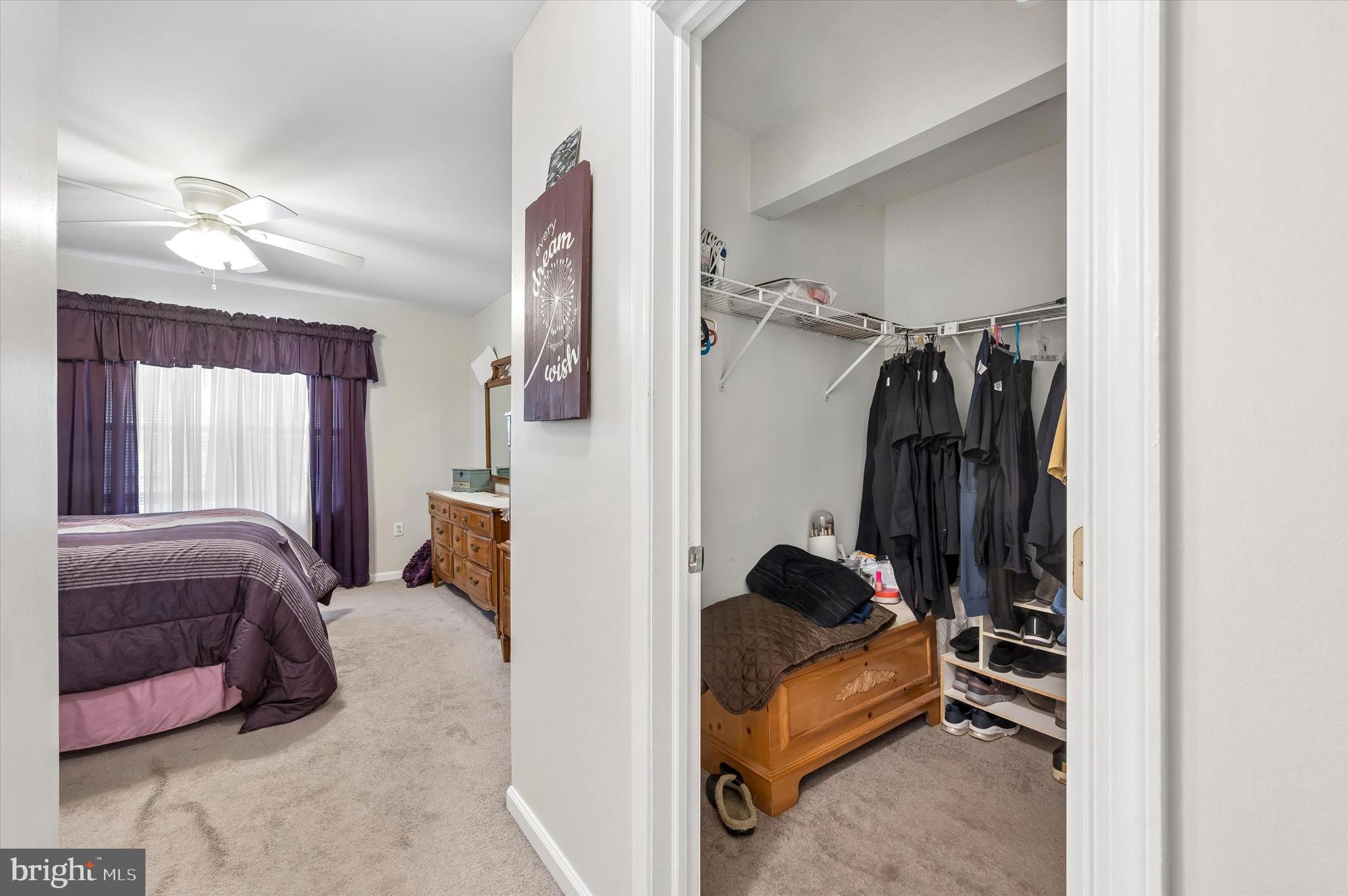 270 Miley Road, Unit 270 Aston, PA 19014 - Photo 19 of 25 Primary Bedroom with Walk-In Closet