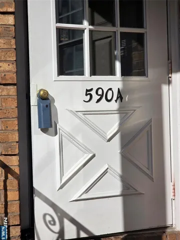 a view of front door