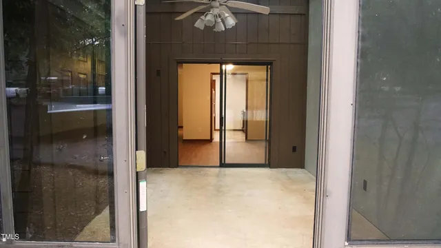 a view of outdoor space and garden