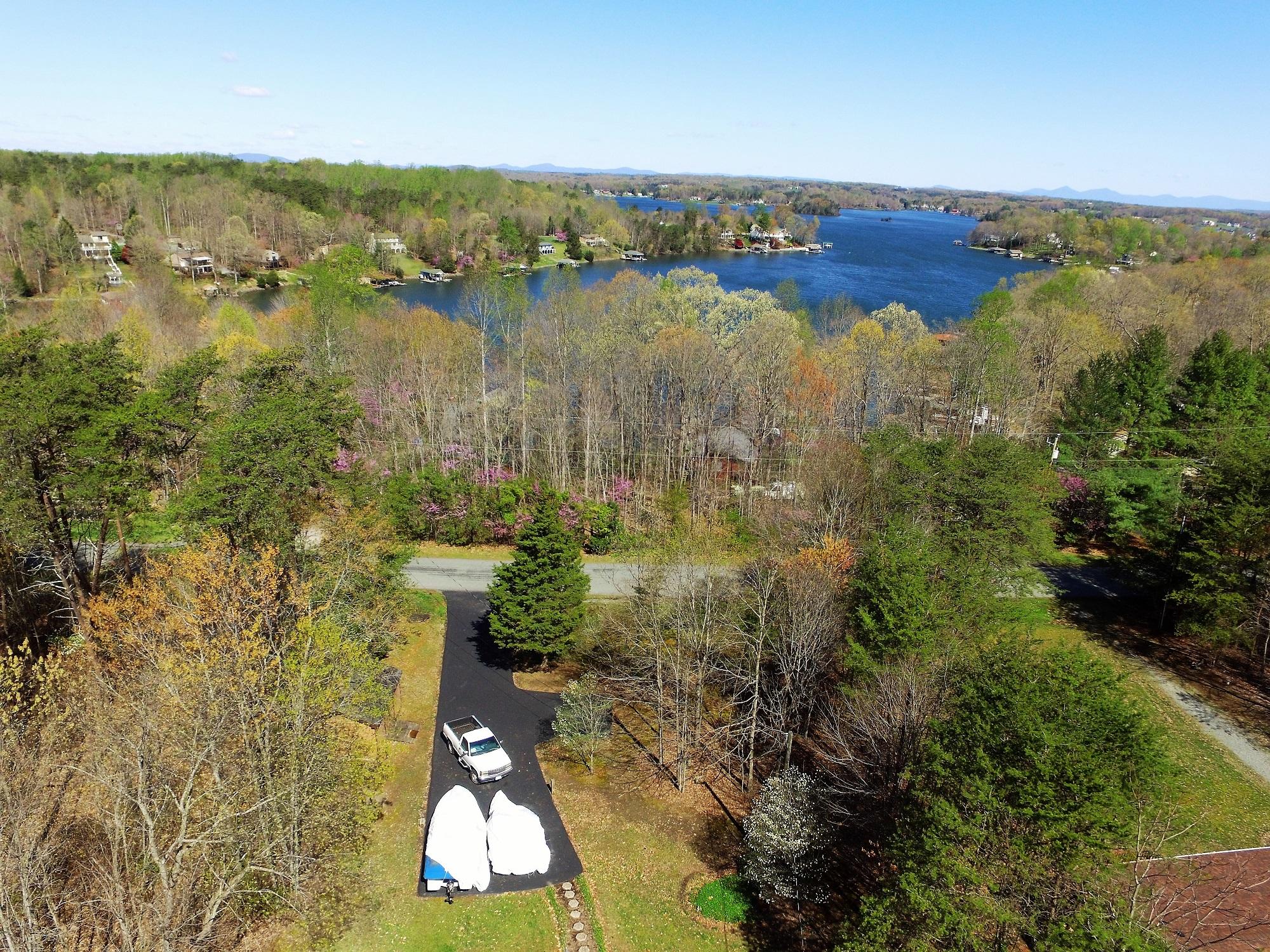214 Highland Lake Road Union Hall, VA 24176 - Photo 2 of 33 a view of lake view and mountain view