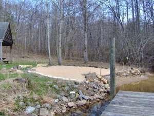 214 Highland Lake Road Union Hall, VA 24176 - Photo 23 of 33 a view of a yard with wooden fence