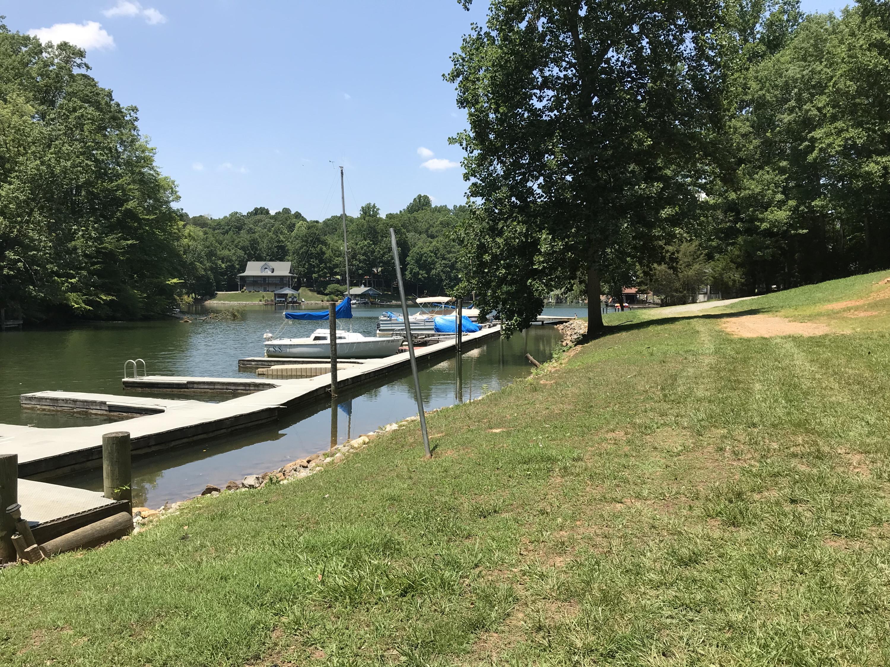 214 Highland Lake Road Union Hall, VA 24176 - Photo 33 of 33 a view of a lake with sitting area
