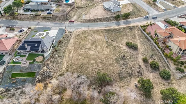 a bird view of house