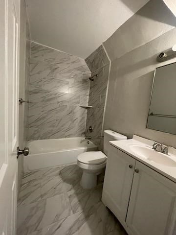 1114 East Pecan Street Angleton, TX 77515 - Photo 11 of 20 a bathroom with a sink a toilet and shower