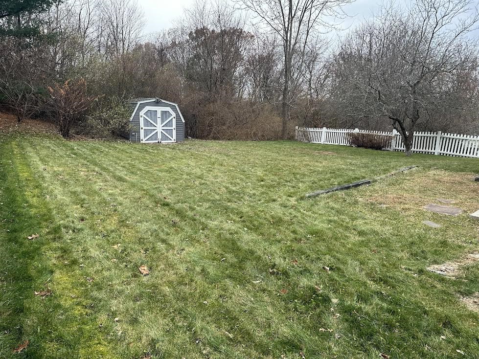 73 Service Road West Warwick, RI 02893 - Photo 5 of 32 Back Yard with Shed