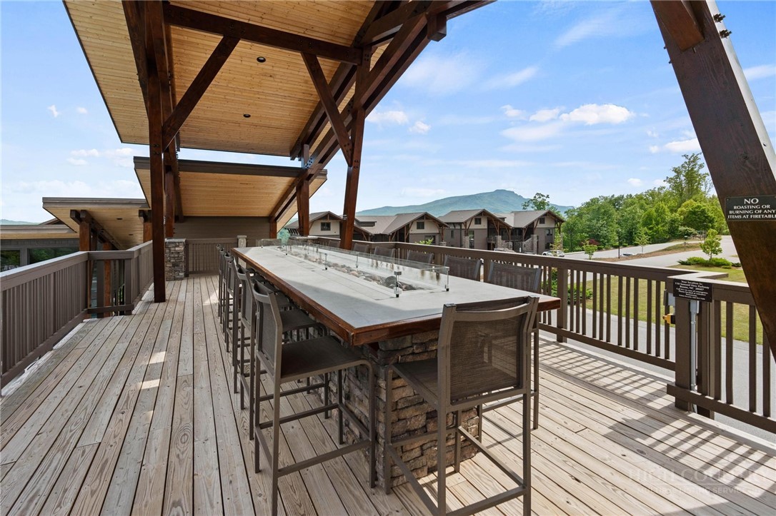 142 Evening View Lane, Unit CA3 Boone, NC 28607 - Photo 27 of 41 a view of a balcony with furniture