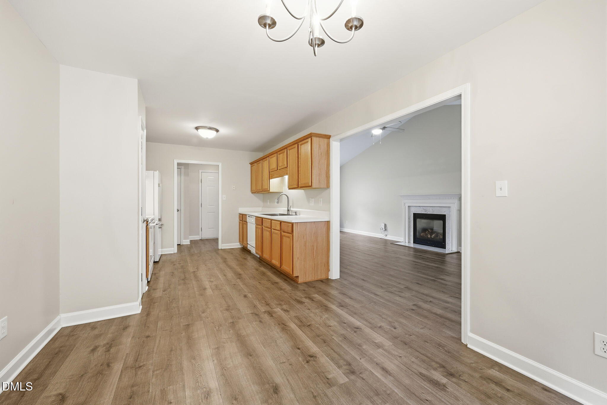 1005 Kavkaz Street Raleigh, NC 27610 - Photo 14 of 40 Open Kitchen and Family Room