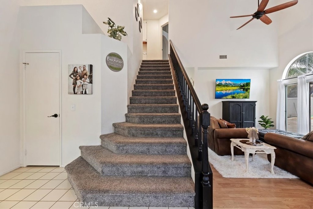 19971 Westerly Drive Riverside, CA 92508 - Photo 24 of 41 Stairs with Newer Carpet (2 years old)
