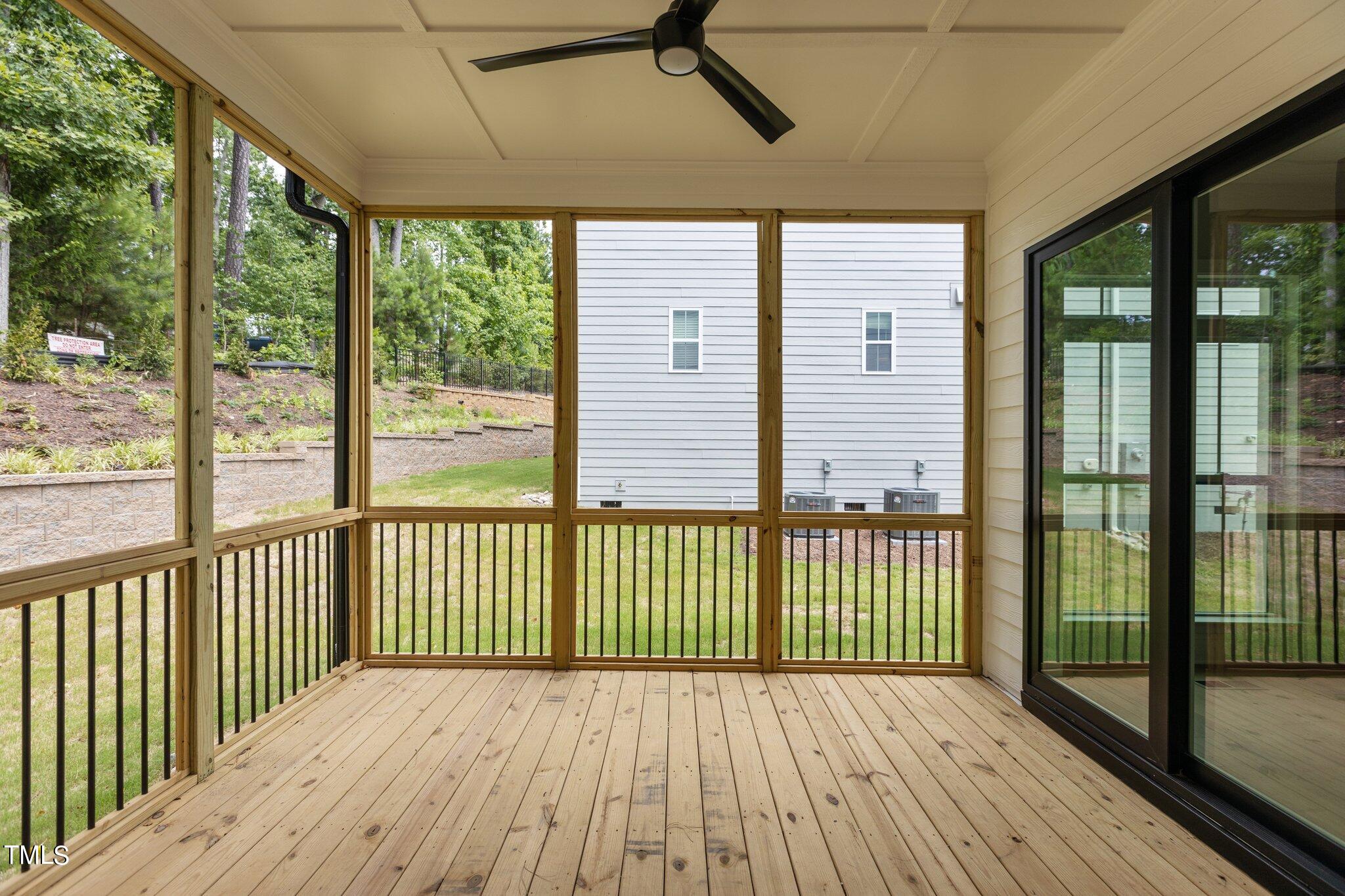 9313 Field Maple Court Raleigh, NC 27613 - Photo 49 of 53 a view of a wooden deck