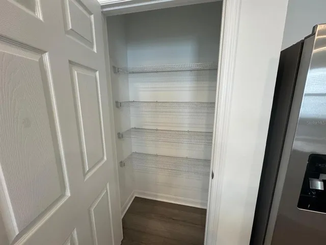 a view of walk in closet