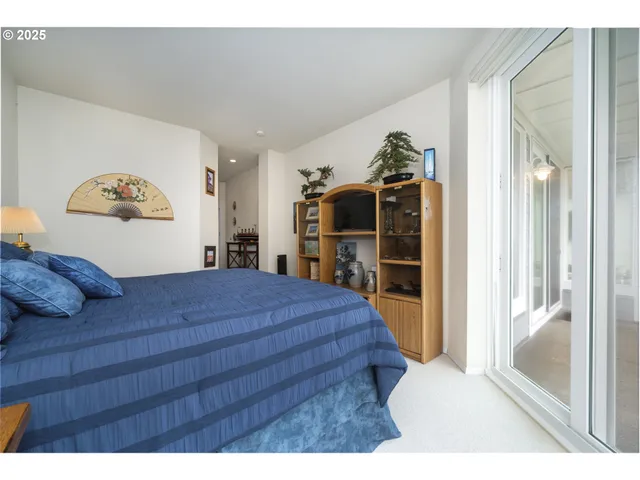 a view of mountain with green space