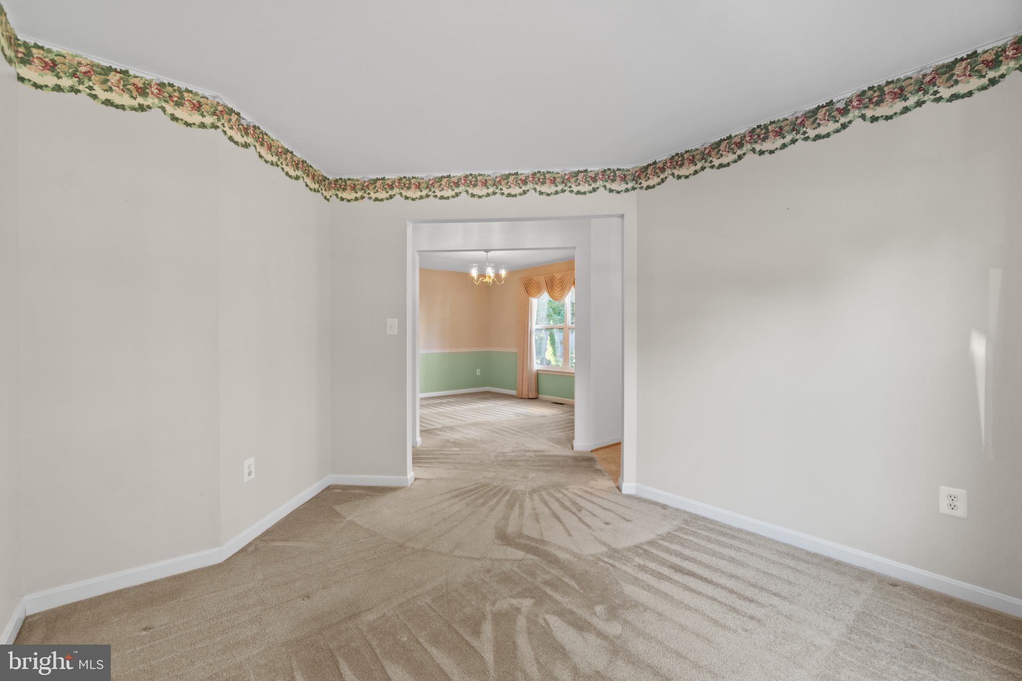Living Room into Dining Room