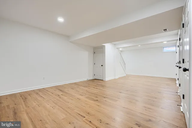 a view of empty room