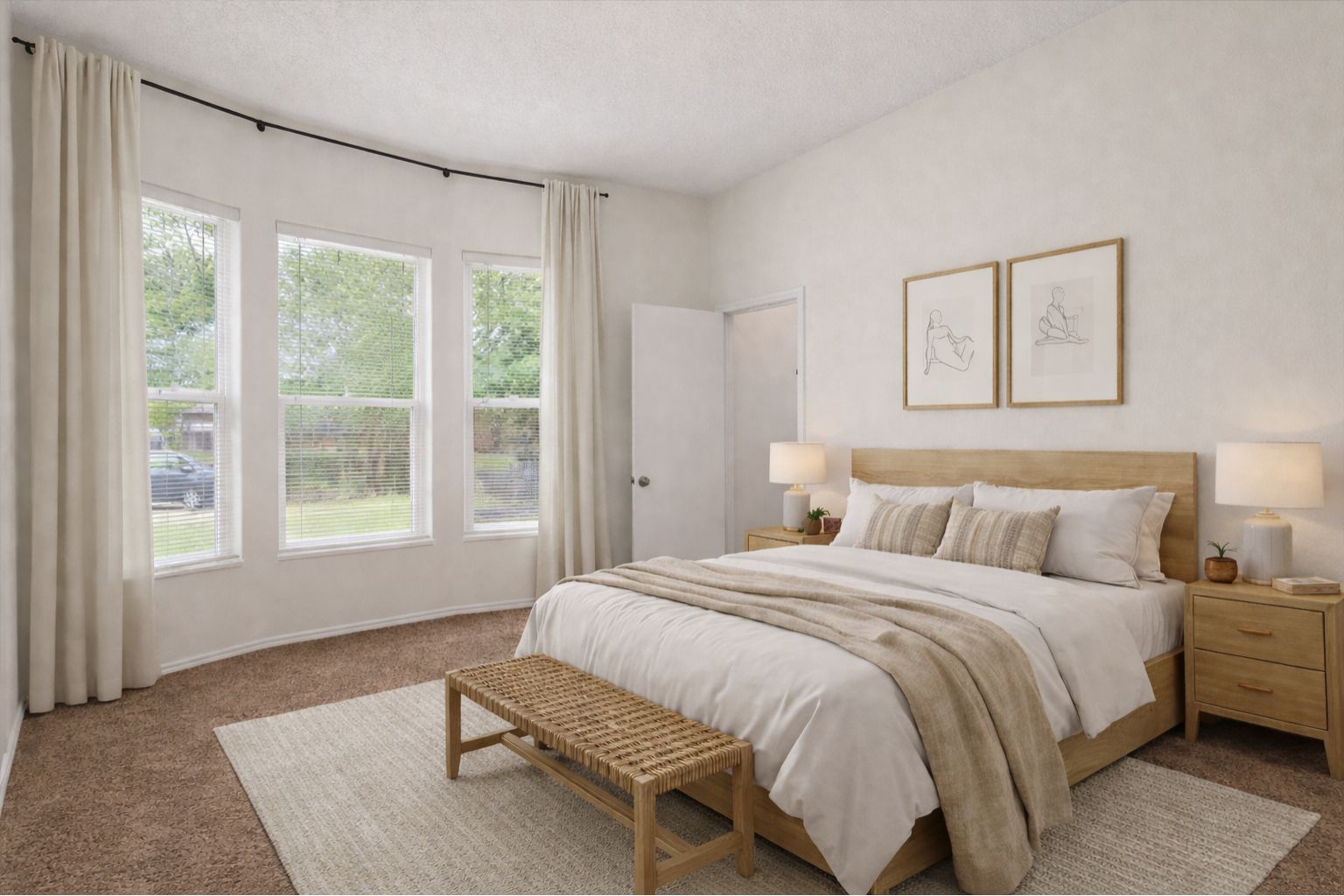 14818 Yellowleaf Trail Austin, TX 78728 - Photo 16 of 40 a bed room with a bed and a chair