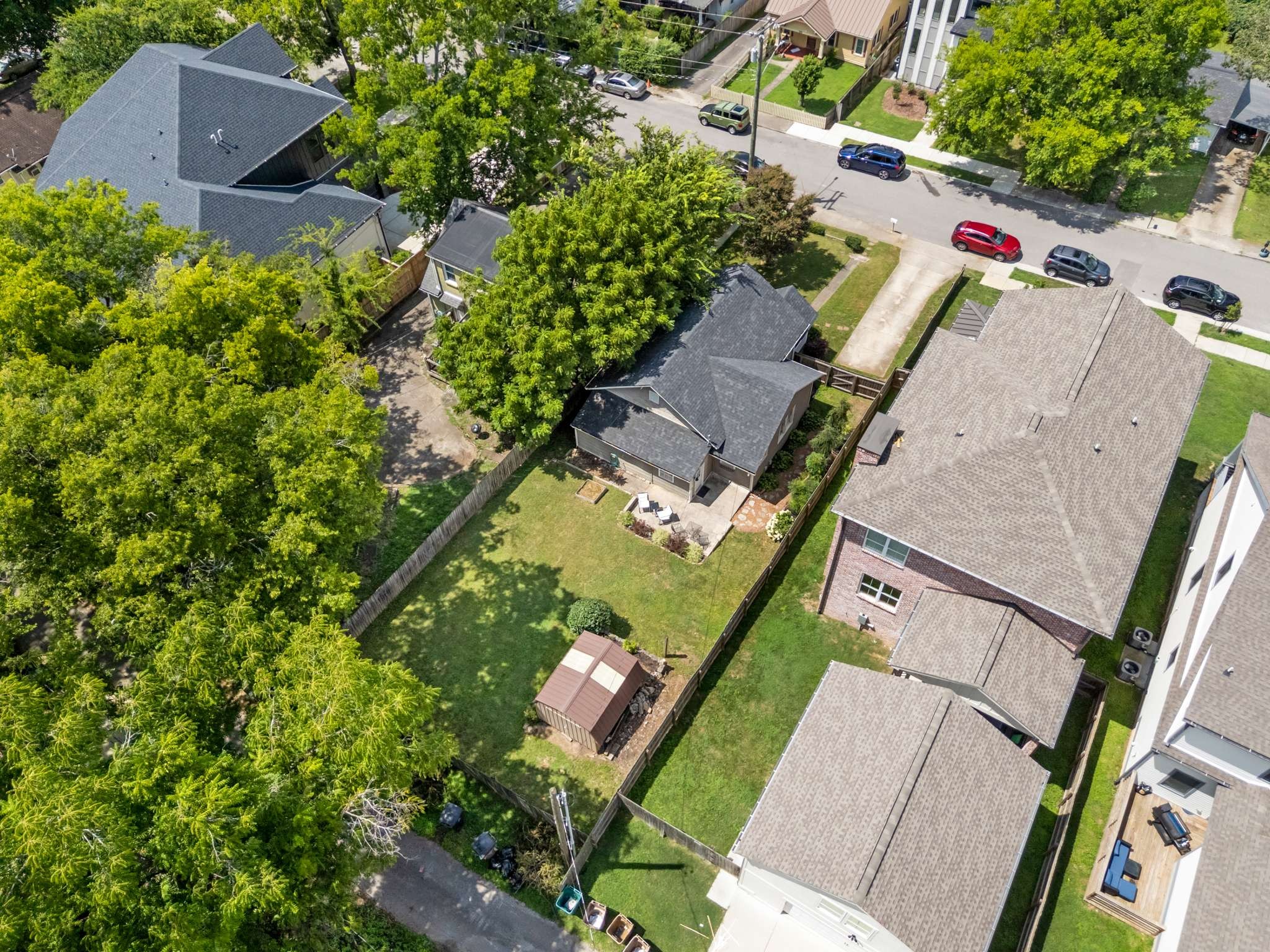3905 Nevada Avenue Nashville, TN 37209 - Photo 36 of 39 an aerial view of residential house with outdoor space and street view