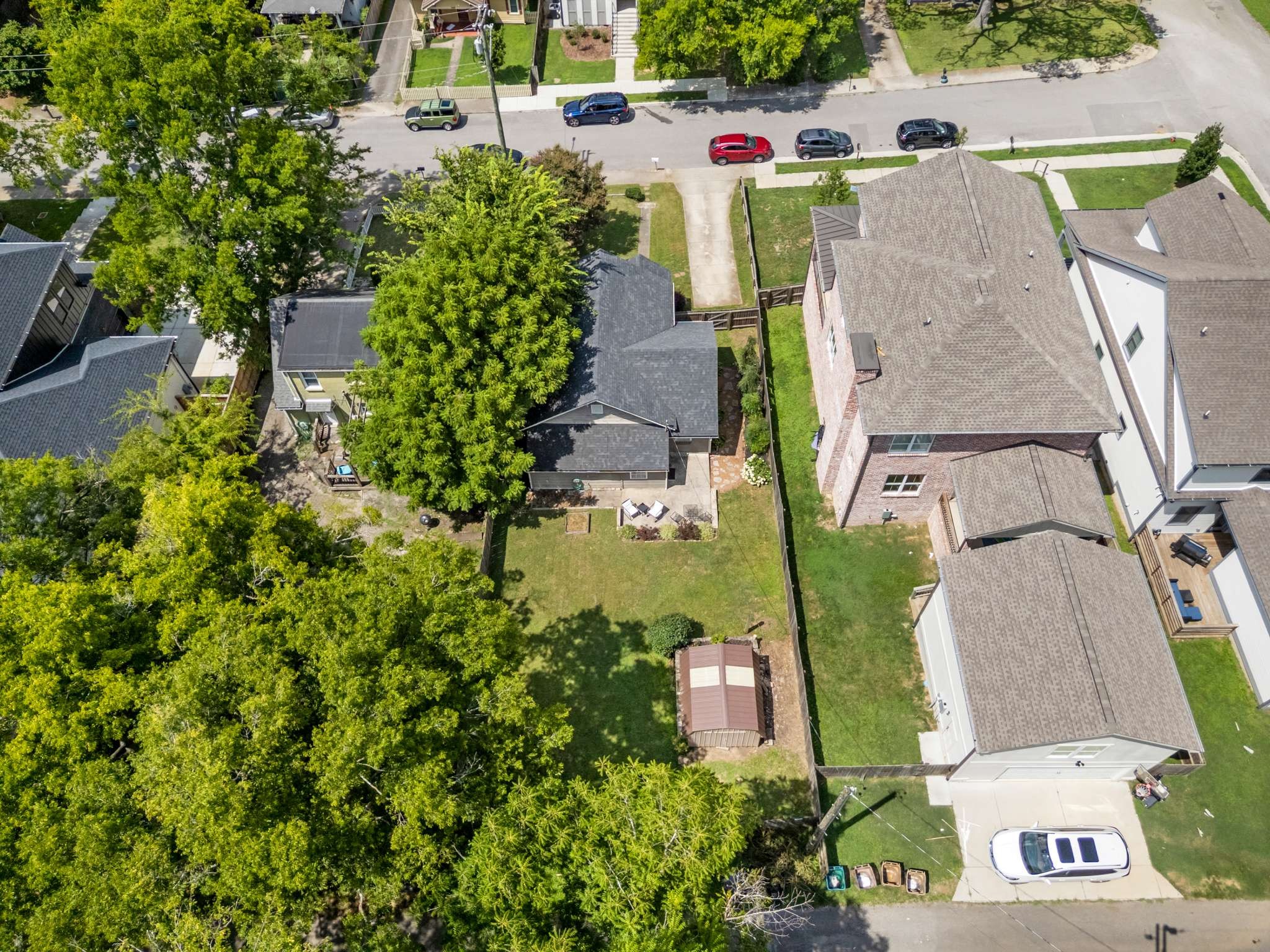 3905 Nevada Avenue Nashville, TN 37209 - Photo 37 of 39 an aerial view of a house with outdoor space pool seating area and yard