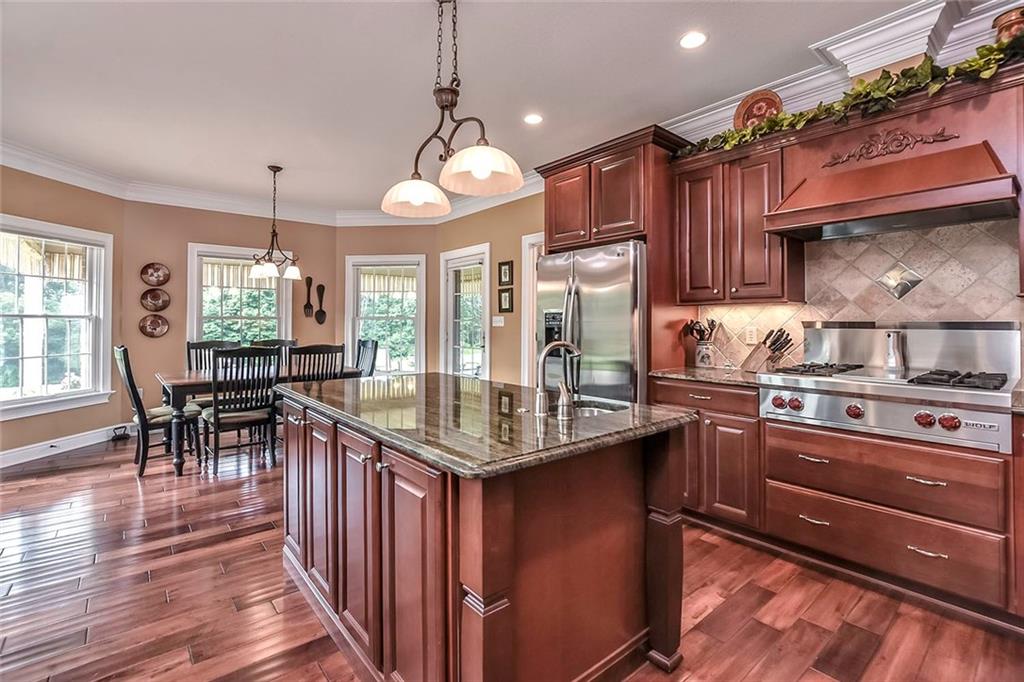 182 Joe Cain Road Bulger, PA 15019 - Photo 12 of 25 Granite Counters, Wolf Commercial Grade Stove Top with Grill!
