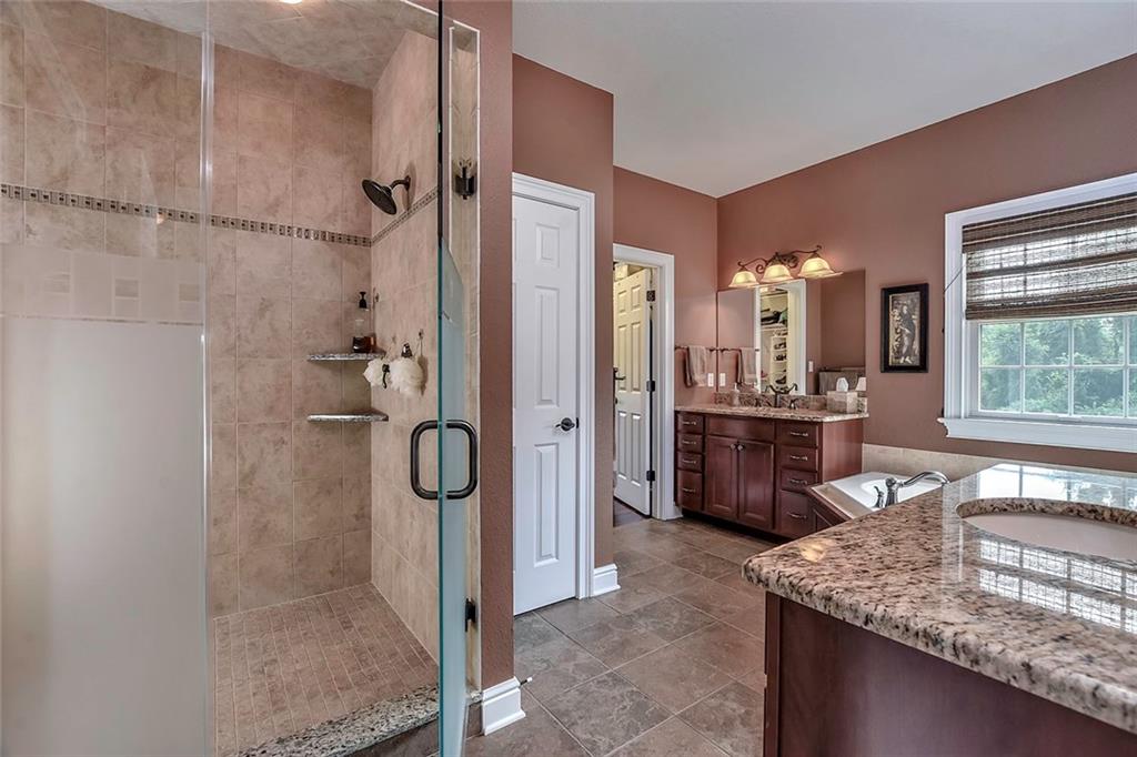 182 Joe Cain Road Bulger, PA 15019 - Photo 16 of 25 Oversized Spa-Shower with multiple Shower Heads and Wall Seat!