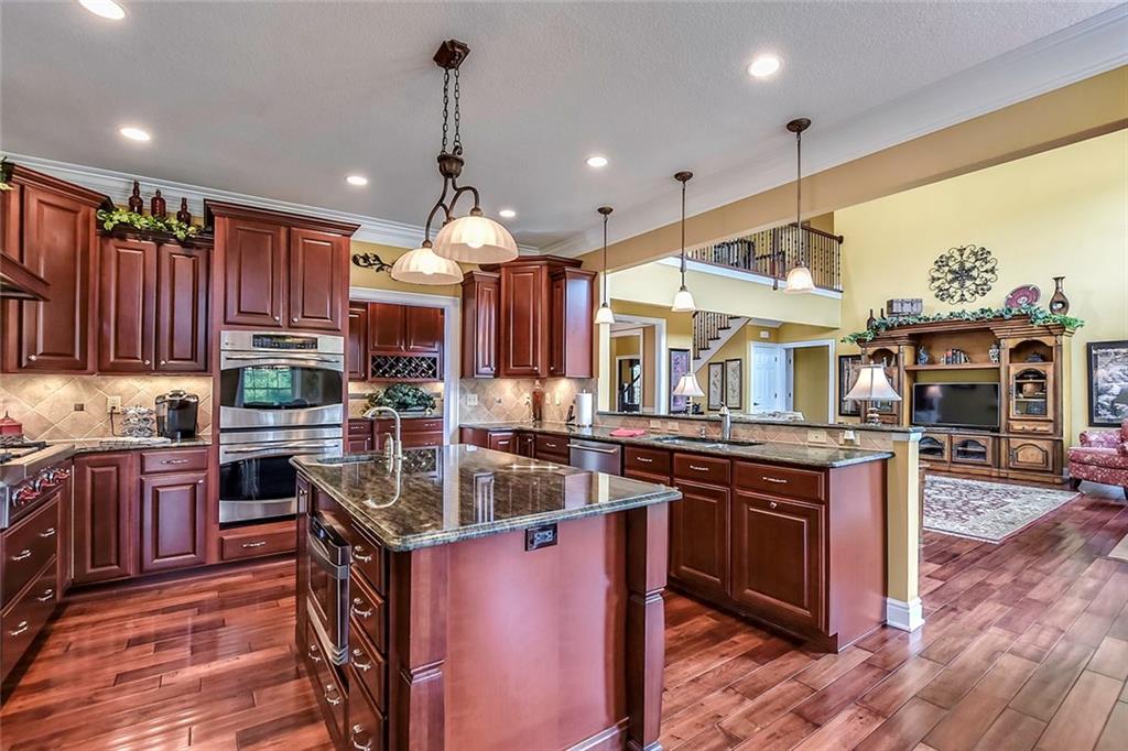 182 Joe Cain Road Bulger, PA 15019 - Photo 10 of 25 Incredible Island with vegetable sink and built in microwave oven!