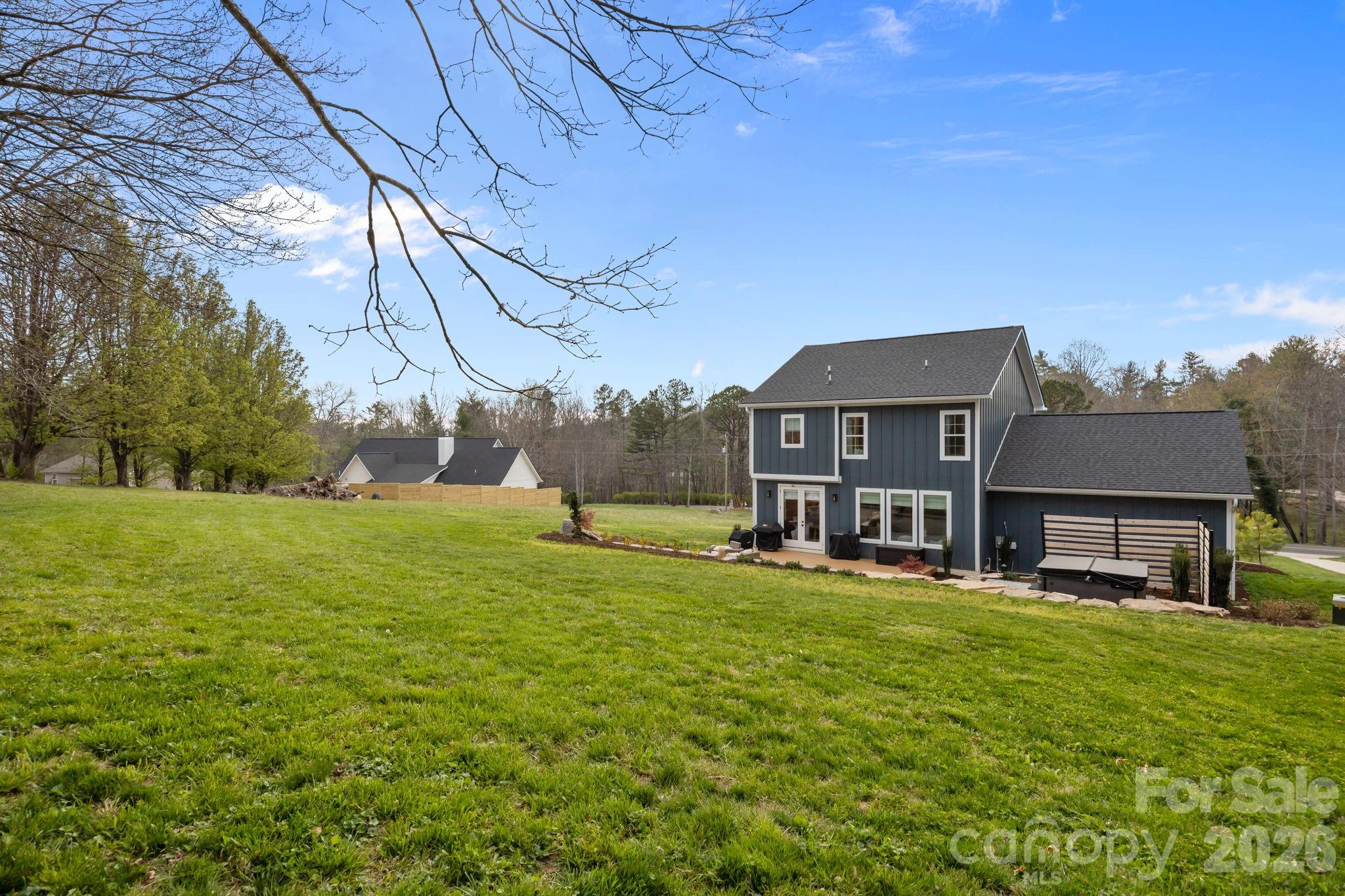 234 Gravely Branch Road Fletcher, NC 28732 - Photo 37 of 46 a view of a house with a big yard