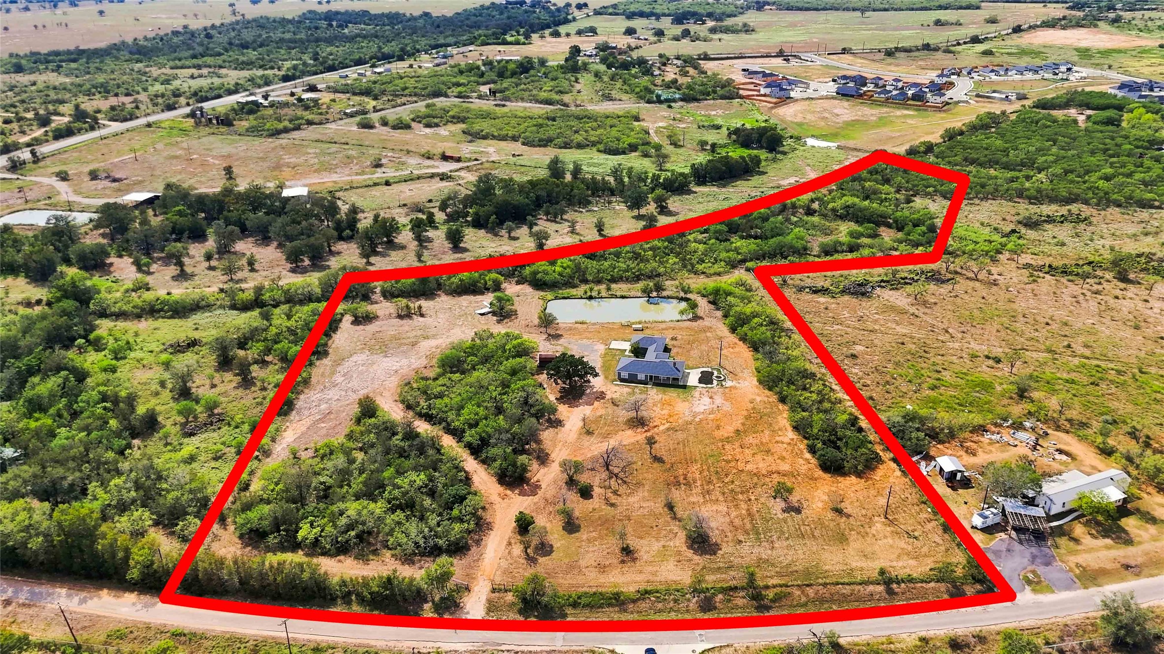 1871 Bridal Path Road Luling, TX 78648 - Photo 5 of 39 Approx. boundary lines