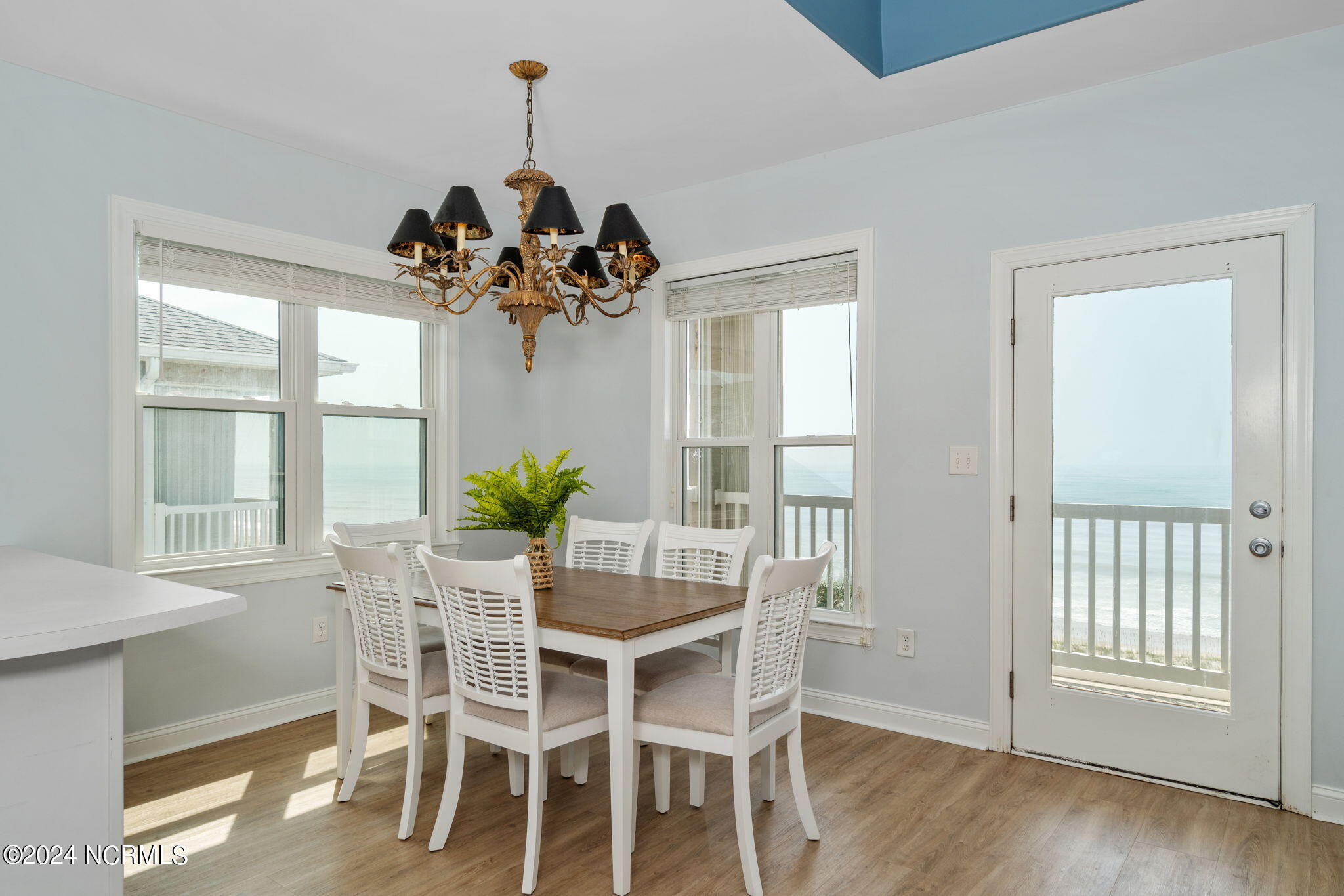 1701 Salter Path Road, Unit D301 Indian Beach, NC 28512 - Photo 4 of 60 Dining area w/ corner views