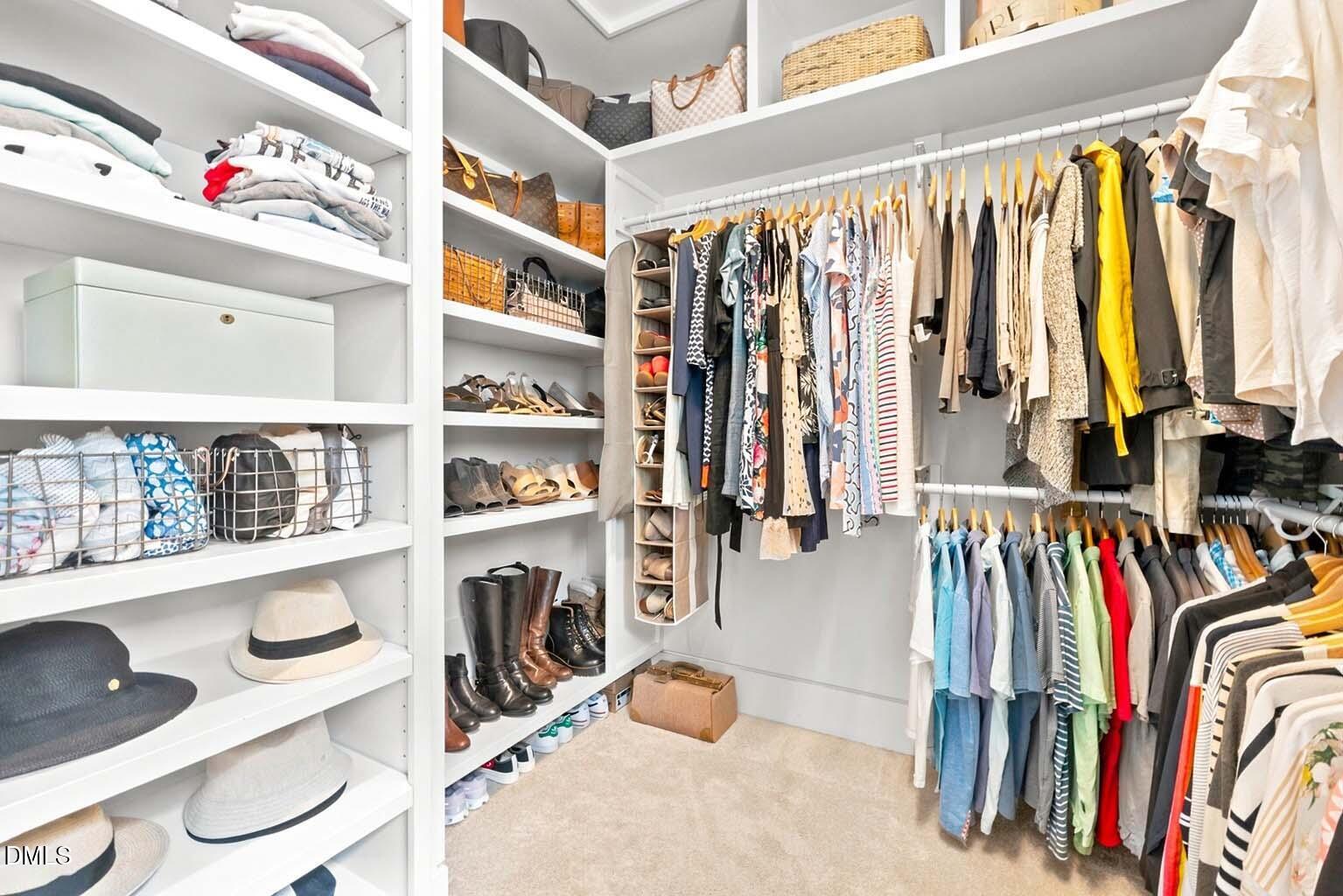 550 East Edenton Street Raleigh, NC 27601 - Photo 46 of 65 Primary Suite Custom Closet