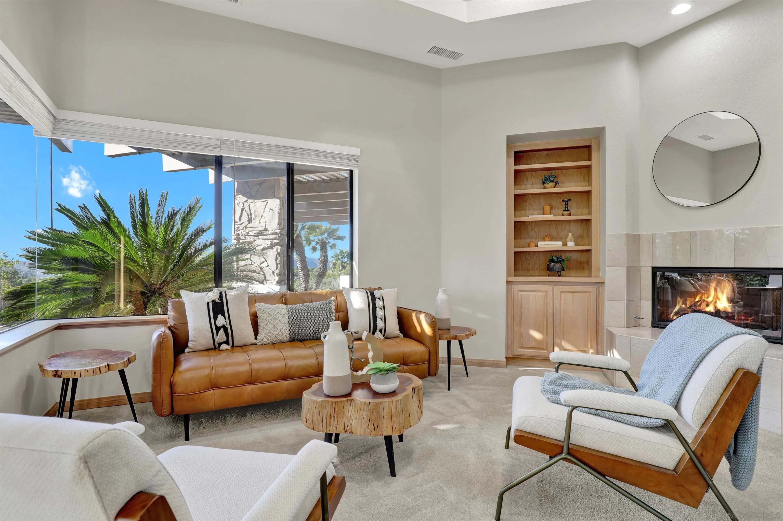17801 Joyas Court Poway, CA 92064 - Photo 14 of 31 a living room with furniture potted plant and a large window