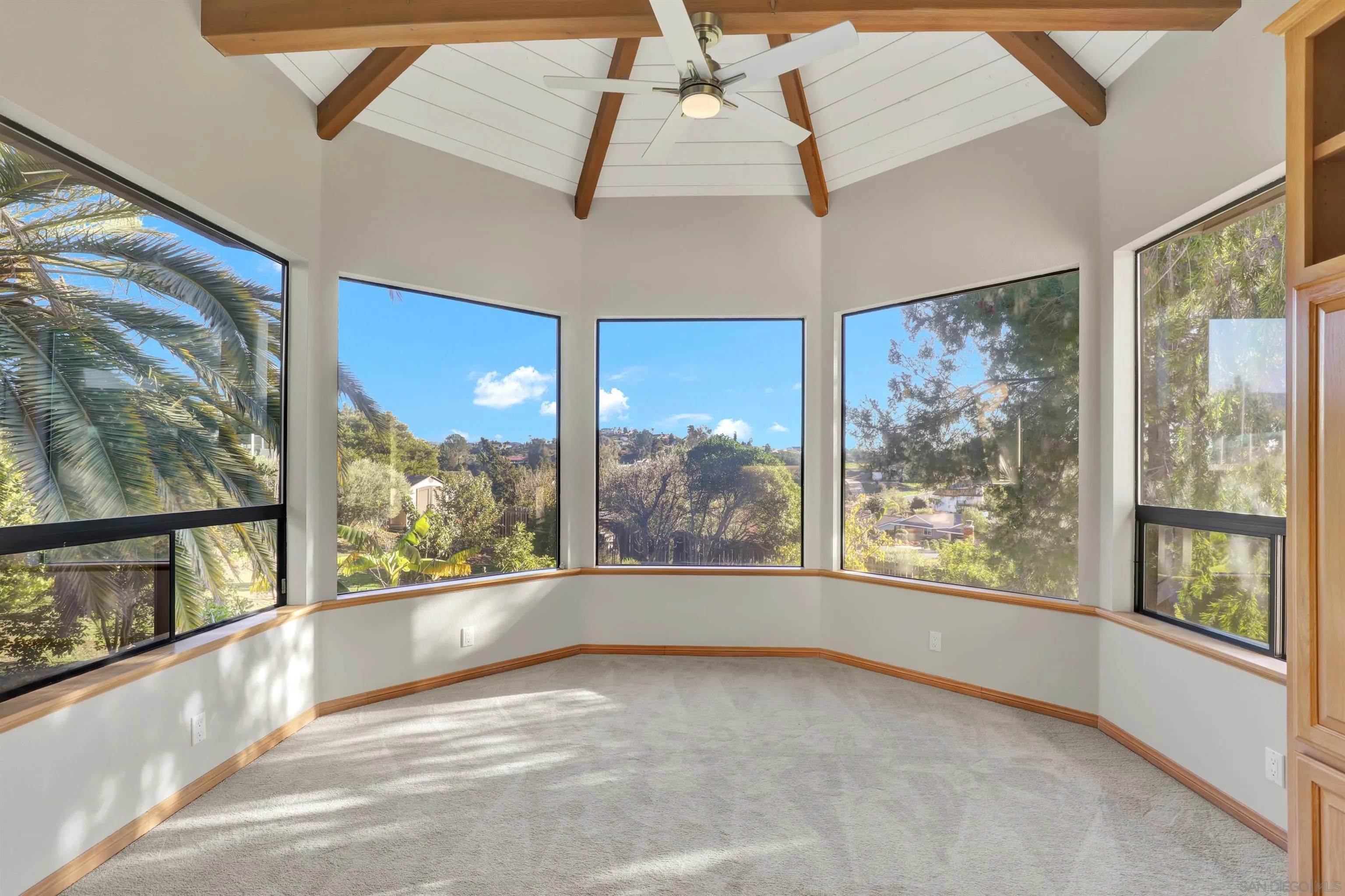 17801 Joyas Court Poway, CA 92064 - Photo 20 of 31 wooden floor in an empty room with a window