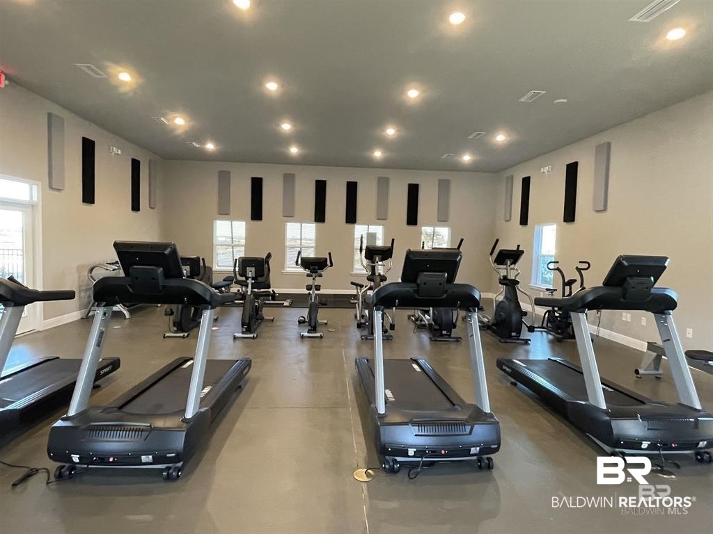 21896 Aleutian Avenue Foley, AL 36535 - Photo 28 of 29 Gym with a wealth of natural light