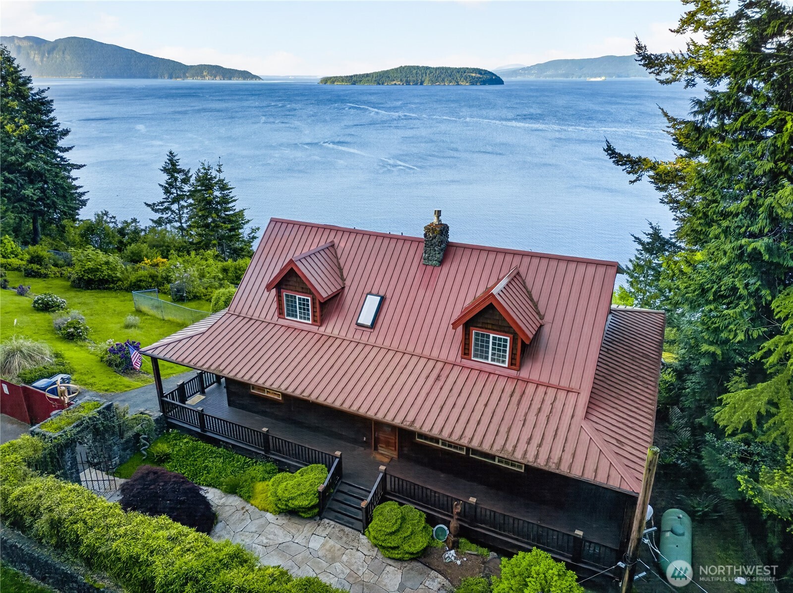 4623 Guemes Island Road Anacortes, WA 98221 - Photo 29 of 40 a view of a house with a yard