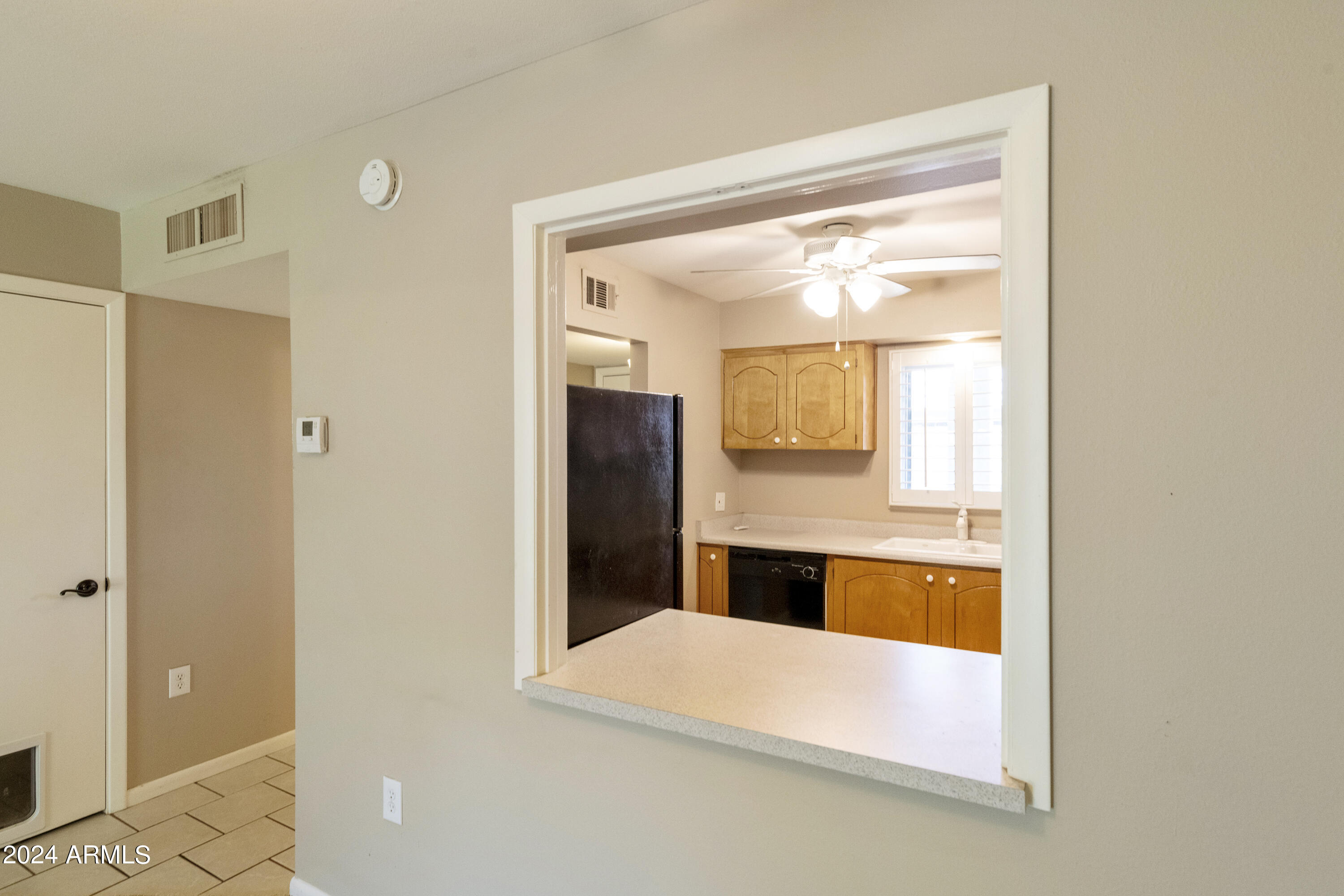 116 From dining space
