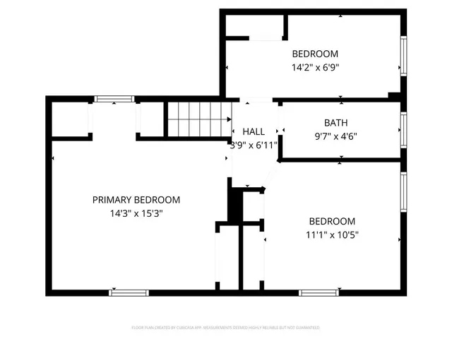 a picture of a bench in a white wall