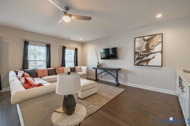 6860 Dunton Road Chesterfield, VA 23832 - Photo 15 of 48 Loft/living room area featuring, ceiling fan