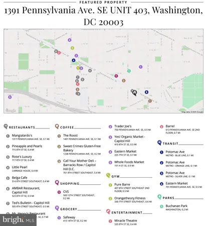 $559,000 | 1391 Pennsylvania Ave. Southeast, Unit 403, Washington, DC 20003
