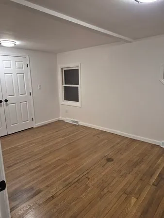 wooden floor in an empty room