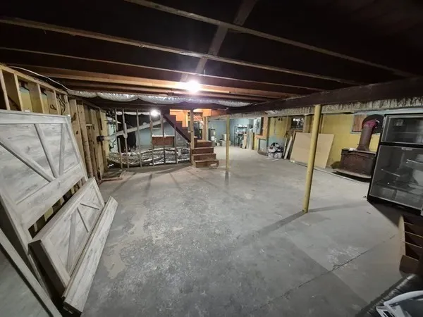 a view of parking area