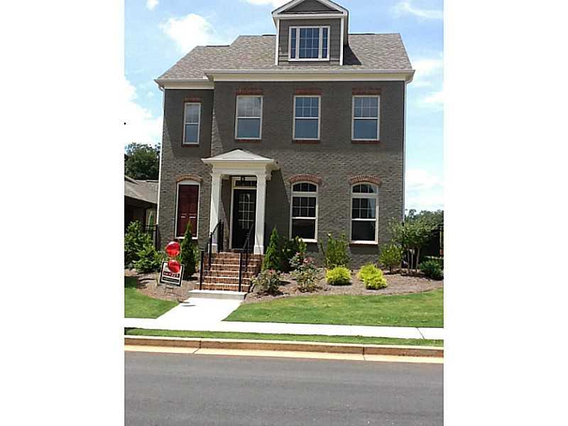 7420 Winthrop Road Alpharetta, GA 30005 - Photo 1 of 1 Exterior Front. Gated Jamestown CommunityBrick Front Garden Home