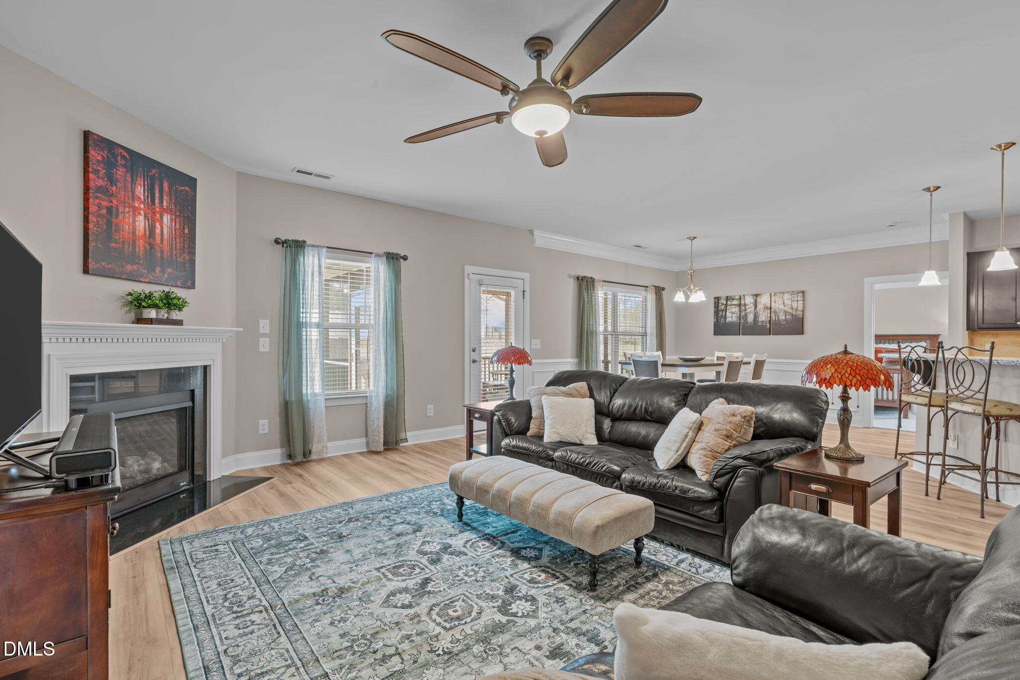 90 Cypress Ridge Way. Willow Spring, NC 27592 - Photo 51 of 52 Sized to accommodate a variety of furniture styles and arrangements, open floor plan space flows seamlessly around living space.