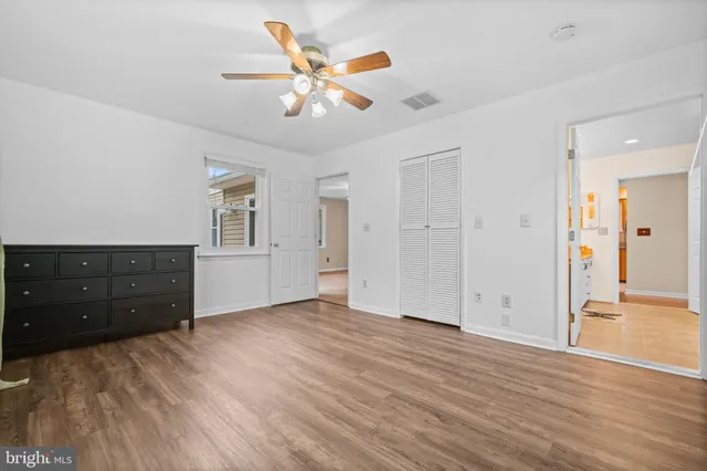 a view of deck with a lake view