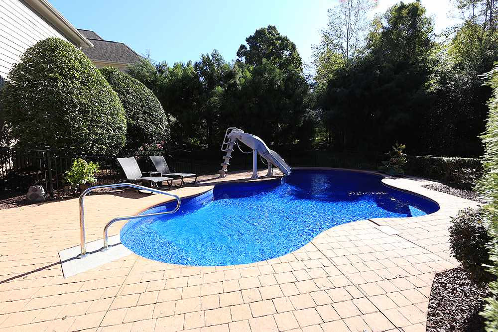 9509 Swepstone Lane Raleigh, NC 27615 - Photo 28 of 30 Salt Water Pool
