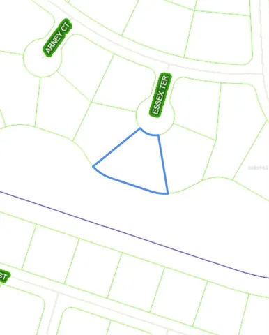 a backyard of a house