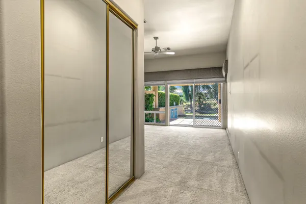 a view of empty room