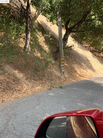 a view of car parked on street
