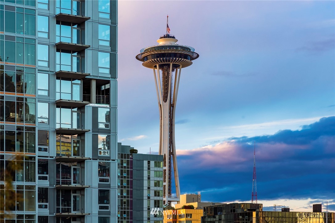 2415 2nd Avenue, Unit 734 Seattle, WA 98121 - Photo 7 of 23 a front view of a building with balcony