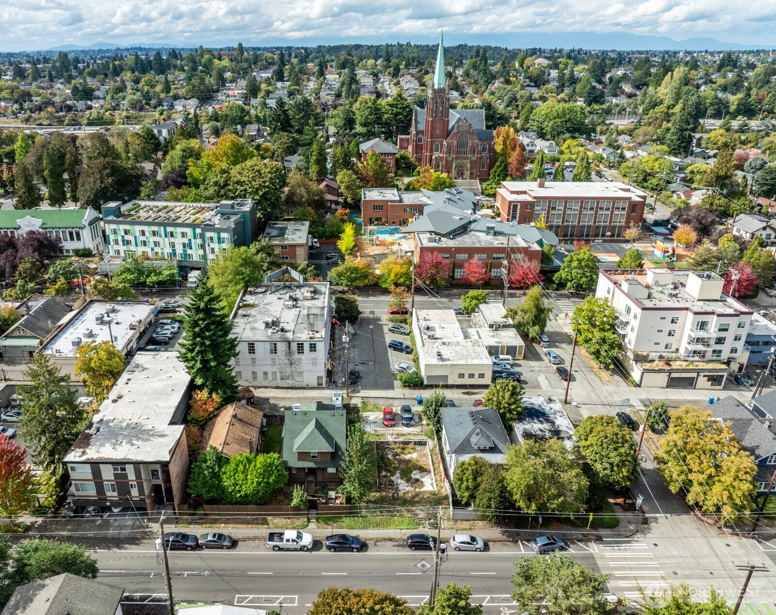 5045 11th Avenue Northeast Seattle, WA 98105 - Photo 9 of 11 an aerial view of multiple house