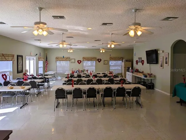 a view of swimming pool with a garden
