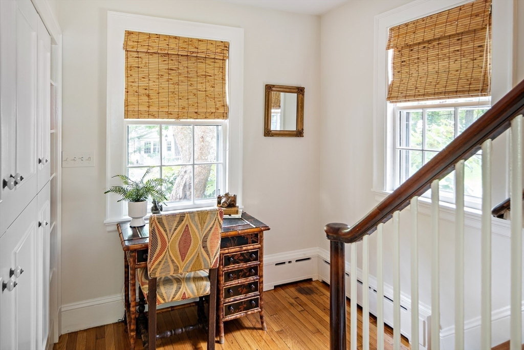 44 Ripley Hill Road Concord, MA 01742 - Photo 9 of 40 a view of a dining room with furniture window and wooden floor