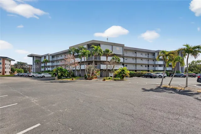 a view of a street with a building